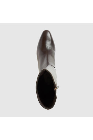 Aquatalia Fuoco Tall leather knee-high boot in Espresso - view 3