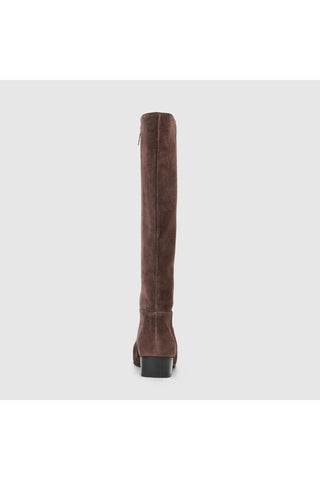 Aquatalia Fuoco Tall suede knee-high boot in Amaretto - view 6