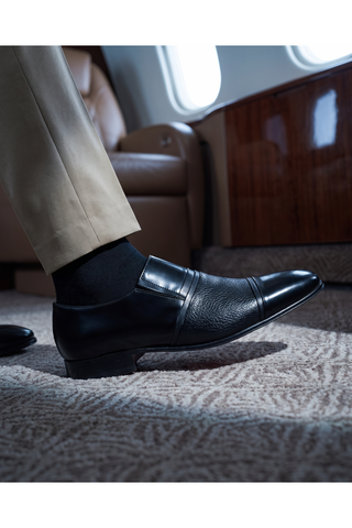 Vinci Everest Leather Loafer - Black