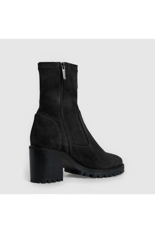Aquatalia Joplin suede ankle boot in Black - view 4