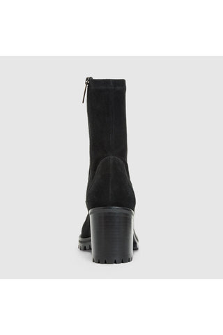 Aquatalia Joplin suede ankle boot in Black - view 6