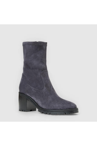 Aquatalia Joplin suede ankle boot in Navy - view 2