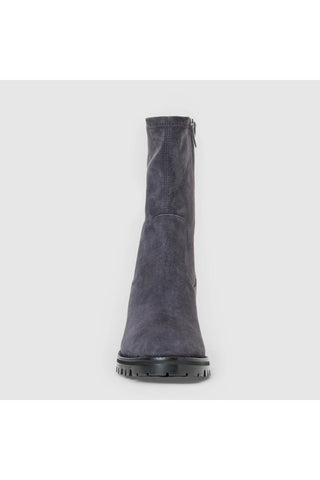 Aquatalia Joplin suede ankle boot in Navy - view 5