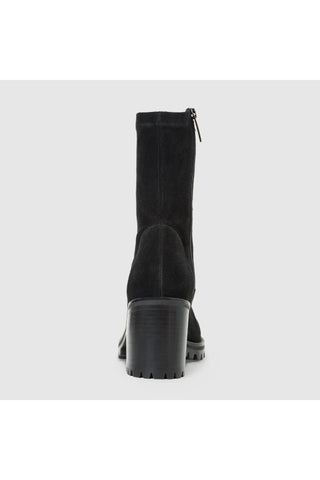 Aquatalia Joplin suede ankle boot in Peppercorn - view 6