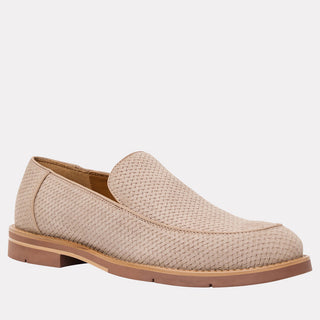 Andre Assous Kenny Loafer Beige Suede side view