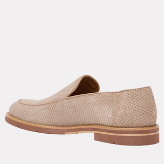 Andre Assous Kenny Loafer Beige Suede top view