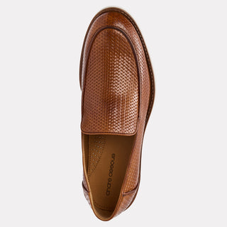 Andre Assous Kenny Loafer Cognac Woven angle view
