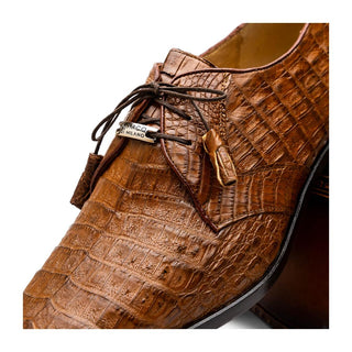 Marco Di Milano Lacio Men's Shoes Bay Apache Exotic Crocodile Derby (MDM1019)