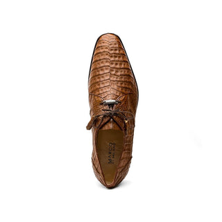Marco Di Milano Lacio Men's Shoes Bay Apache Exotic Crocodile Derby (MDM1019)