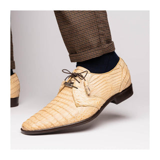 Marco Di Milano Lacio Men's Shoes Orix Exotic Crocodile Derby (MDM1019)