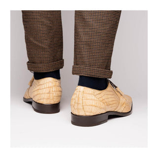 Marco Di Milano Lacio Men's Shoes Orix Exotic Crocodile Derby (MDM1019)