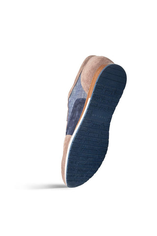 Mezlan Caleta Suede & Linen Sneaker - view 3