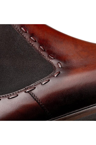 Mezlan Bromley Calfskin Lug-Sole Chelsea Boot - view 4