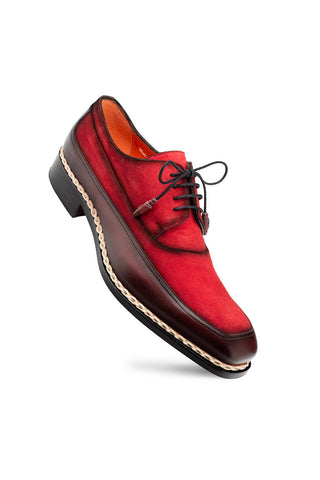 Mezlan Summit Calfskin & Suede Derby - view 2