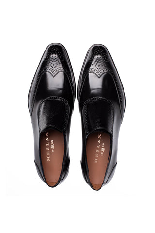 Mezlan Liberty II Leather Laceless Loafer - view 4