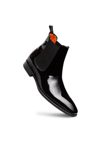 Mezlan Blackjack Patent Leather Chelsea Boot - view 2