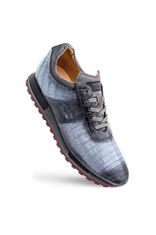 Mezlan Barrow Crocodile Sneaker