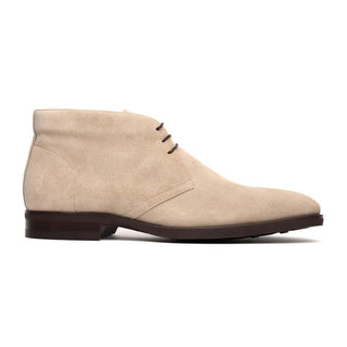 Zelli Italia Marco Men's Shoes Sand Calf-Skin Suede Chukka Boot (ZEL1067)