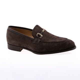 Mauri 4862/4 Sport Rust corduroy and calfskin horsebit loafer