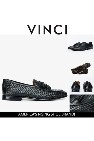 Vinci Mclean Leather Loafer - Black
