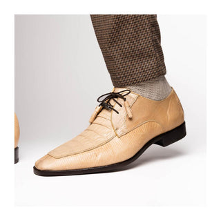 Marco Di Milano Merida Men's Shoes Orix Lizard & Caiman Crocodile Derby (MDM1132)