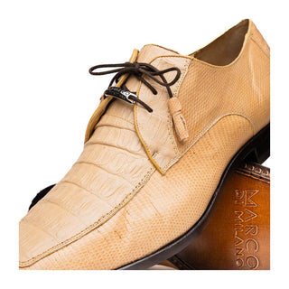 Marco Di Milano Merida Men's Shoes Orix Lizard & Caiman Crocodile Derby (MDM1132)