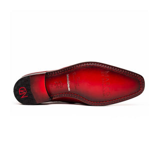Marco Di Milano Merida Men's Shoes Red Lizard & Caiman Crocodile Derby (MDM1132)