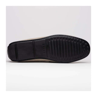 Zelli Italia Monza Men's Shoes Sand Calf-Skin Suede & Crocodile Skin Driver (ZEL1044)