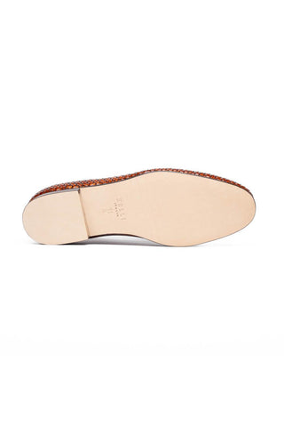 Zelli Italia Palio Crocodile & Leather Loafer