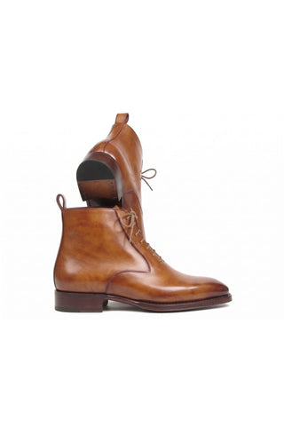 BT4812 Leather Ankle Boot-Dellamoda