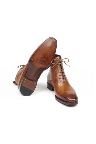 BT4812 Leather Ankle Boot-Dellamoda