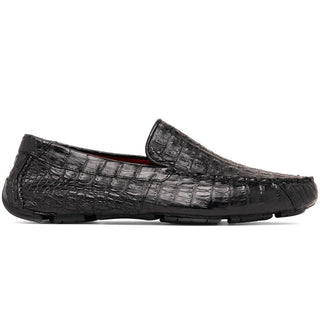 Marco Di Milano Remo Men's Shoes Exotic Crocodile Moccasin Driver Loafers (MDM1188)