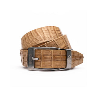 Marco Di Milano Riccardo Men's Oil Orix Genuine Crocodile Belts (MDMB1050)