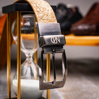 Marco Di Milano Riccardo Men's Orix Genuine Crocodile Belts (MDMB1050)