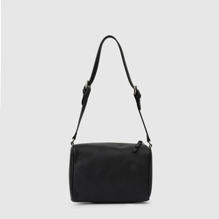 Aquatalia Rita leather shoulder bag in Black - front