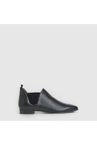 Aquatalia Robbi leather bootie in Black - view 1
