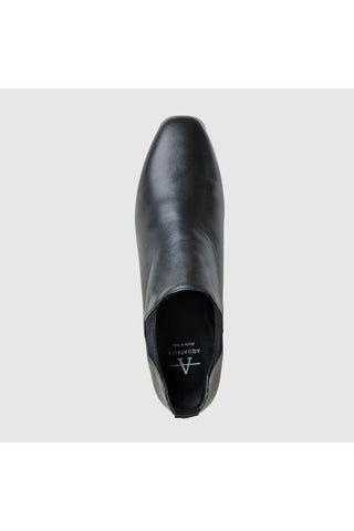Aquatalia Robbi leather bootie in Black - view 3