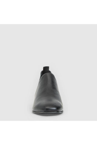 Aquatalia Robbi leather bootie in Black - view 5
