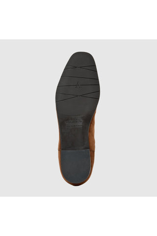 Aquatalia Robbi suede bootie in Cognac - view 7