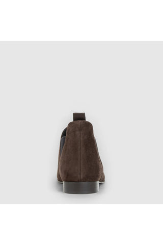 Aquatalia Robbi suede bootie in Peppercorn - view 6