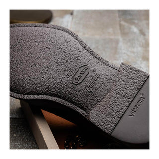 Zelli Italia Roman Men's Shoes Chestnut Calf-Skin Leather Single Monk-Strap (ZEL1076)