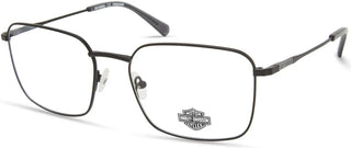 Lunettes de vue Harley Davidson HD9021 Noir mat/Verres de démonstration transparents