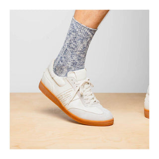 Zelli Italia Shizzo Men's Shoes White Suede & Calf-Skin Leather Signature Sneaker (ZEL1049)