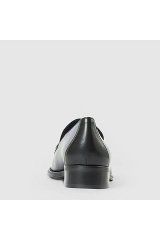 Aquatalia Sinita leather loafer in Black - view 6