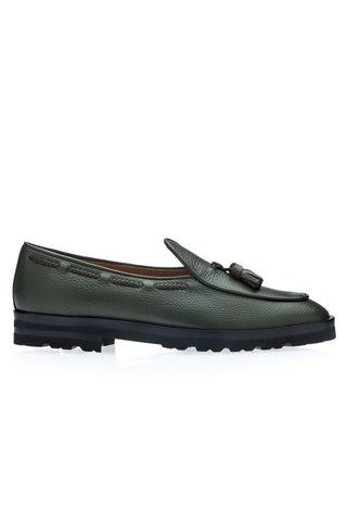 Tangerine 8-T Deer Loafers-Dellamoda