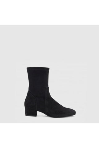 Aquatalia Stassi suede ankle boot in Black - front
