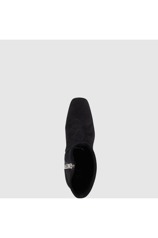 Aquatalia Stassi suede ankle boot in Black - angle