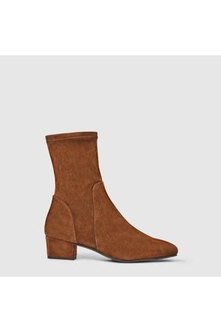 Aquatalia Stassi suede ankle boot in Cognac - view 1