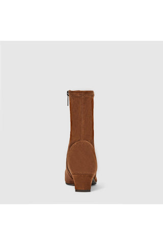 Aquatalia Stassi suede ankle boot in Cognac - view 6