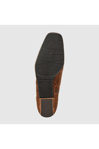 Aquatalia Stassi suede ankle boot in Cognac - view 7